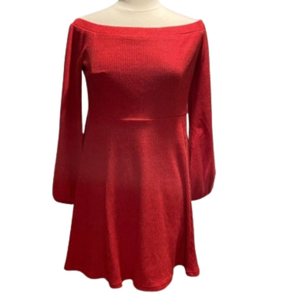 Lulu's Off the Shoulder Mini Dress Size XL